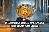 Bitcoin Price Surged to $109,343 Amid Trump Rate Debate