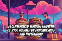 Decentralized Trading Growth of 27% Marked by PancakeSwap and Hyperliquid