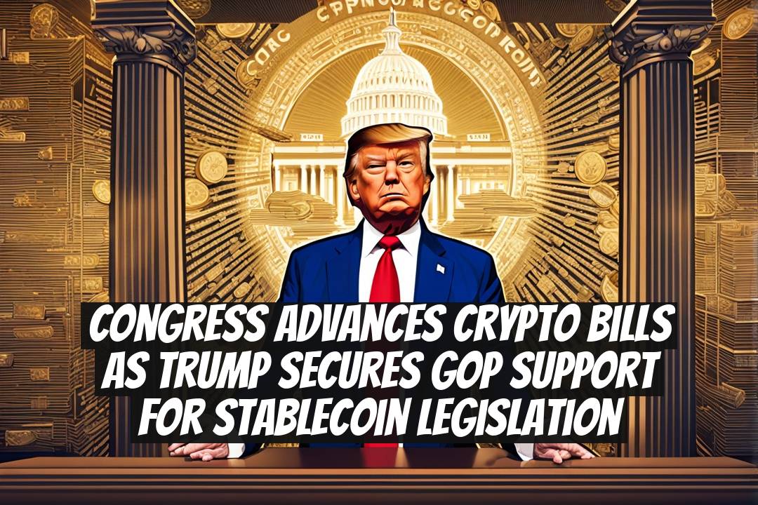 Congress Advances Crypto Bills as Trump Secures GOP Support for Stablecoin Legislation