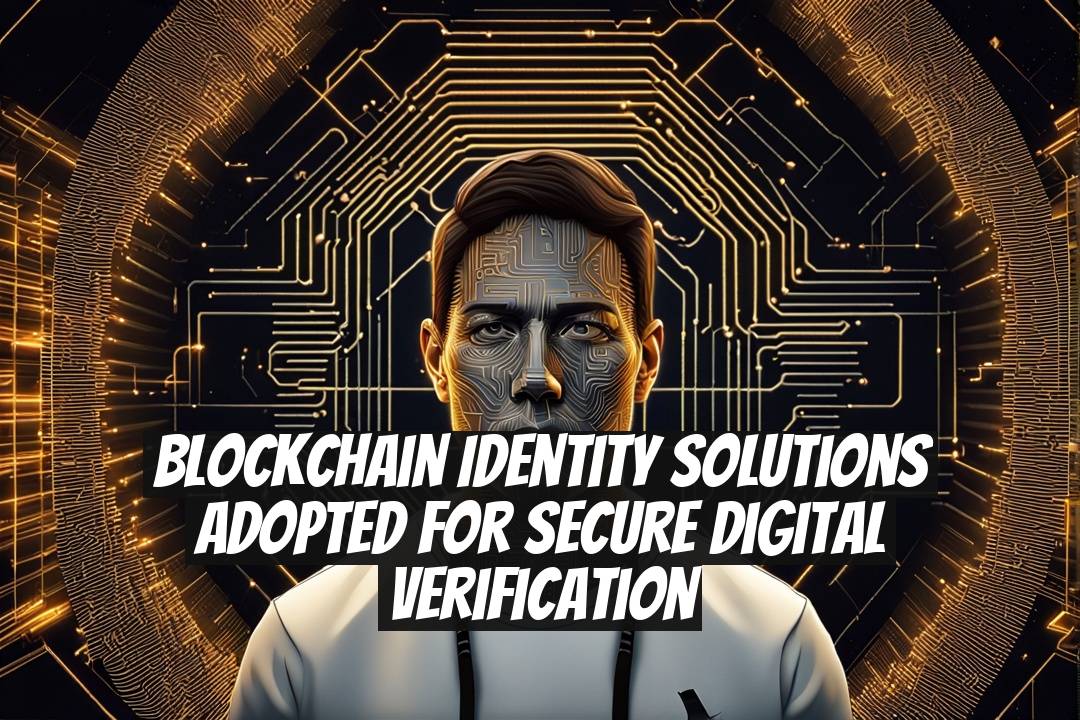 Blockchain Identity Solutions Adopted for Secure Digital Verification