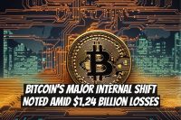 Bitcoin's Major Internal Shift Noted Amid $1.24 Billion Losses