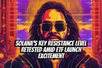 Solana's Key Resistance Level Retested Amid ETF Launch Excitement