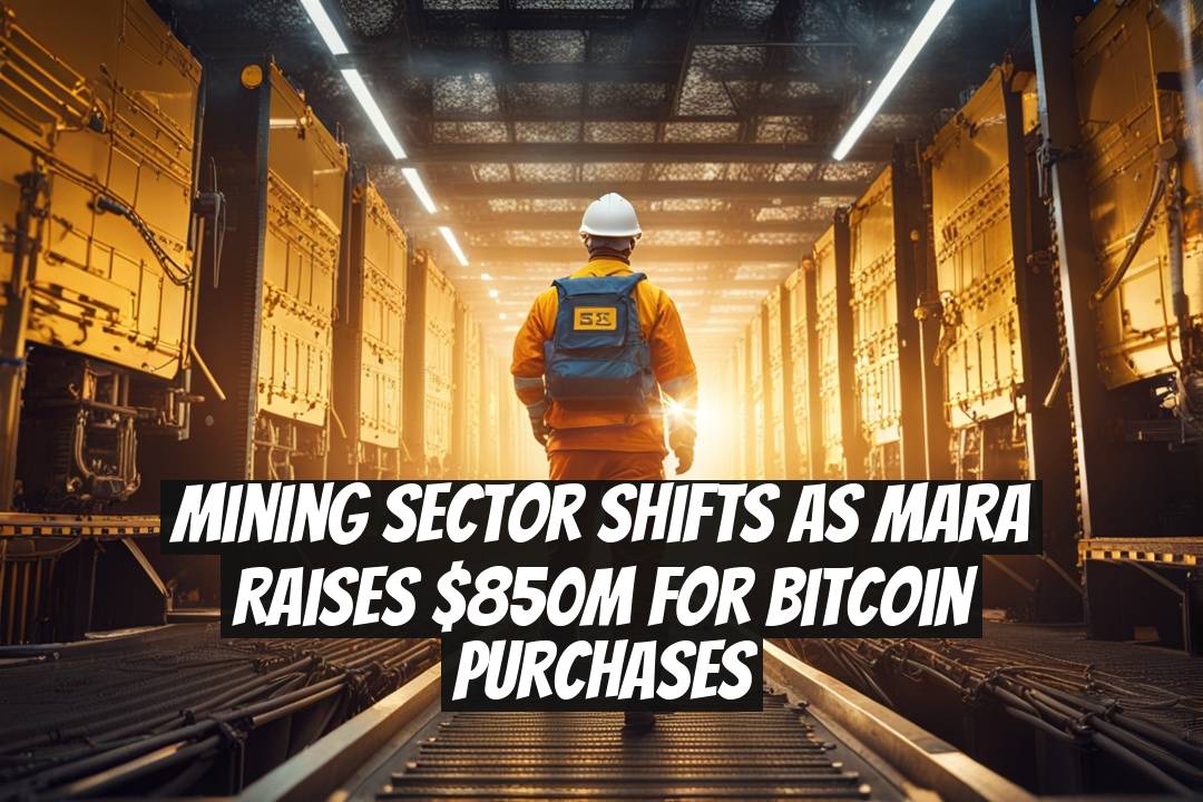 Mining Sector Shifts as MARA Raises $850M for Bitcoin Purchases