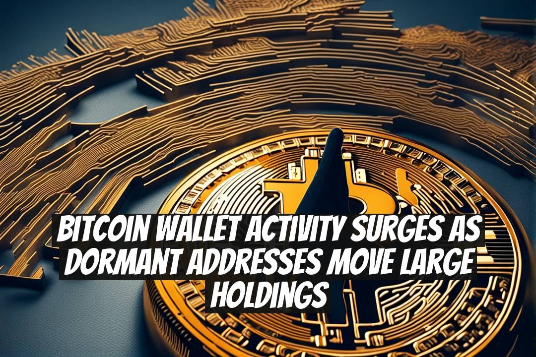 Bitcoin Wallet Activity Surges as Dormant Addresses Move Large Holdings