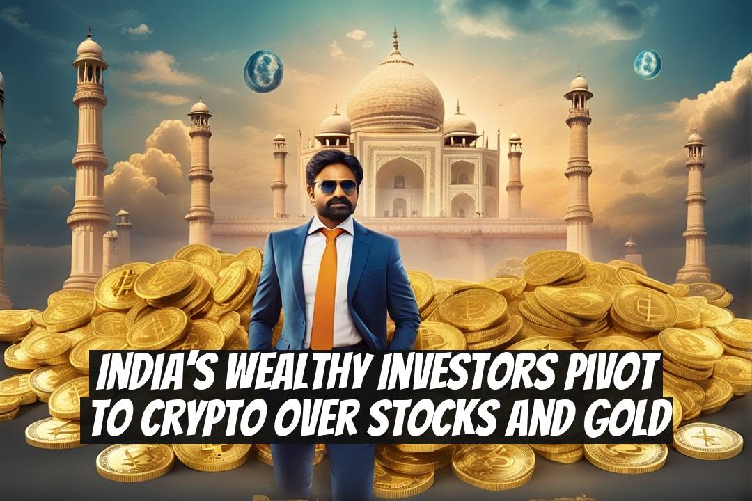 India’s Wealthy Investors Pivot to Crypto Over Stocks and Gold