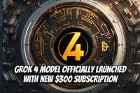 Grok 4 Model Officially Launched with New $300 Subscription
