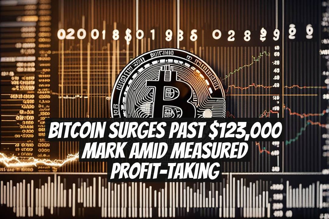 Bitcoin Surges Past $123,000 Mark Amid Measured Profit-Taking