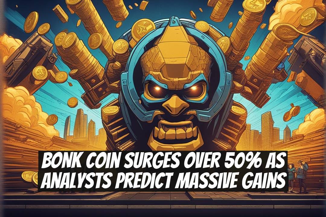 BONK Coin Surges Over 50% as Analysts Predict Massive Gains