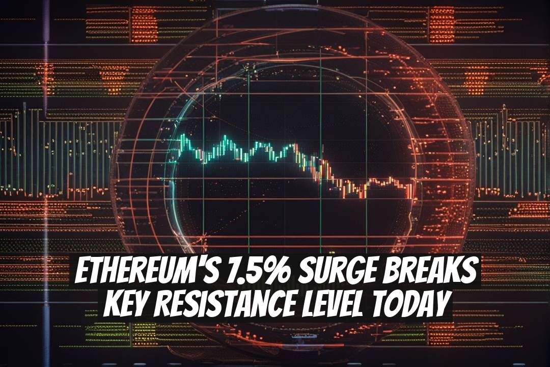 Ethereum's 7.5% Surge Breaks Key Resistance Level Today