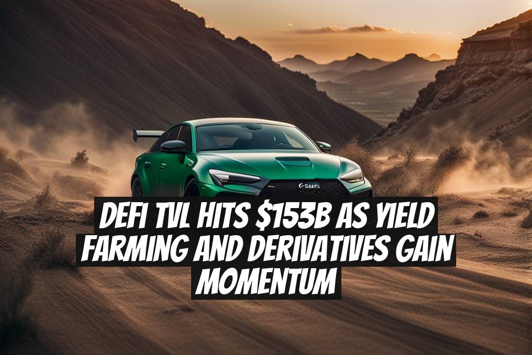 DeFi TVL Hits $153B as Yield Farming and Derivatives Gain Momentum