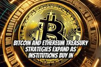 Bitcoin and Ethereum Treasury Strategies Expand as Institutions Buy In
