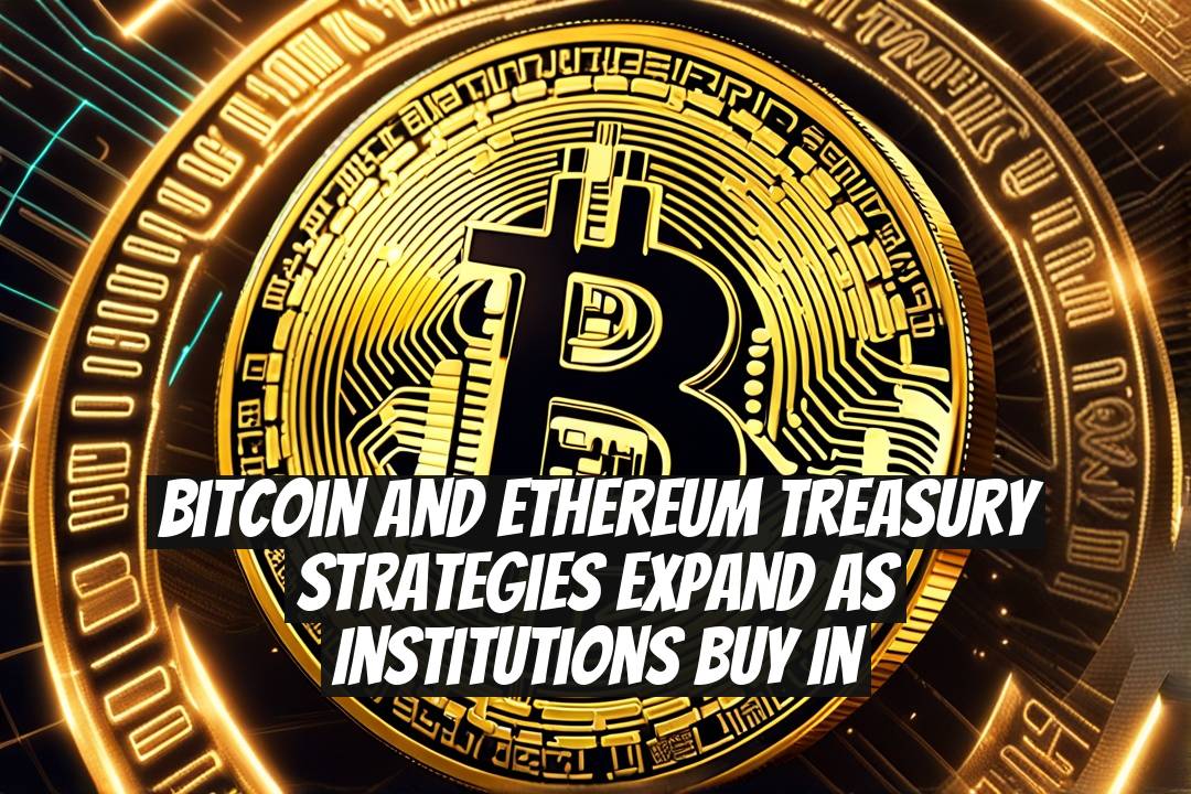 Bitcoin and Ethereum Treasury Strategies Expand as Institutions Buy In