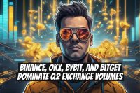 Binance, OKX, Bybit, and Bitget Dominate Q2 Exchange Volumes