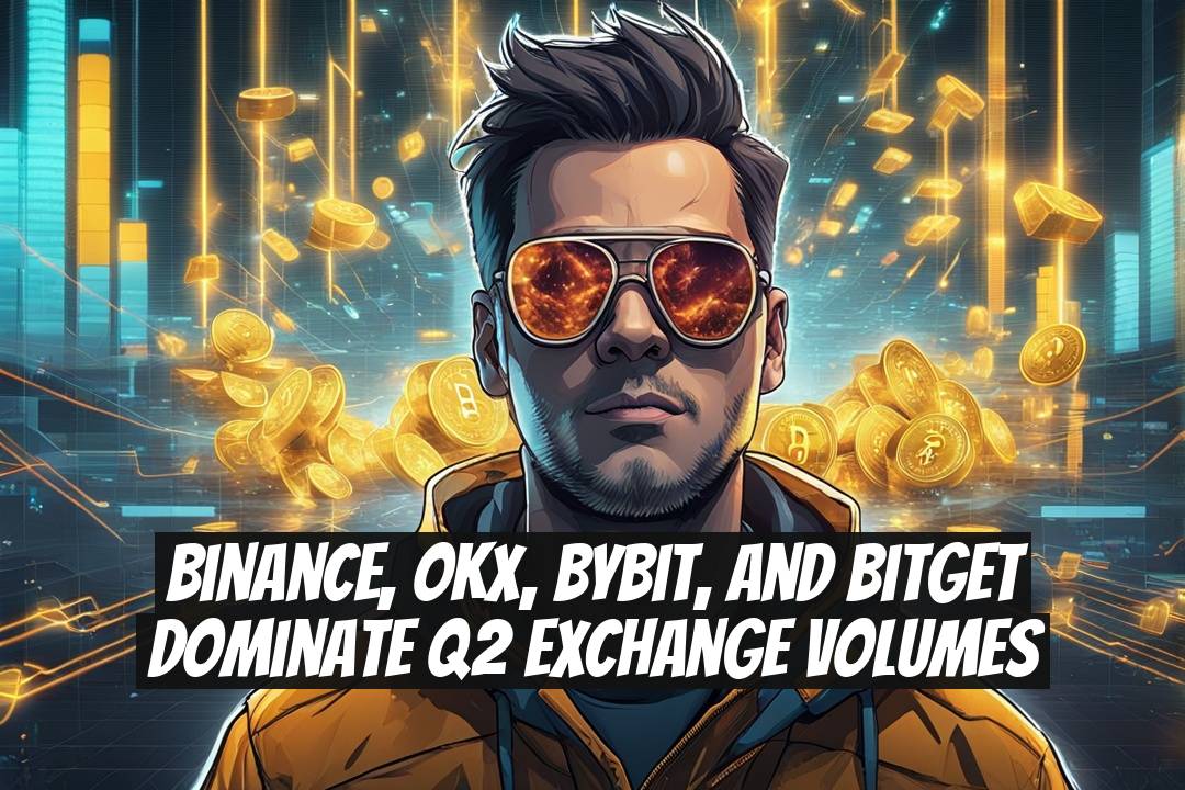 Binance, OKX, Bybit, and Bitget Dominate Q2 Exchange Volumes