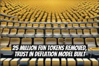25 Million FUN Tokens Removed, Trust in Deflation Model Built