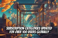Subscription Categories Updated for Over 100 Users Globally