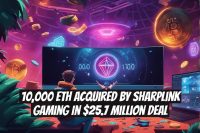 10,000 ETH Acquired by Sharplink Gaming in $25.7 Million Deal