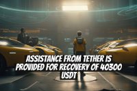 Assistance from Tether is Provided for Recovery of 40300 USDT
