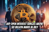 XRP Open Interest Surges Above $8 Billion Mark in July