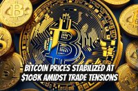 Bitcoin Prices Stabilized at $108K Amidst Trade Tensions