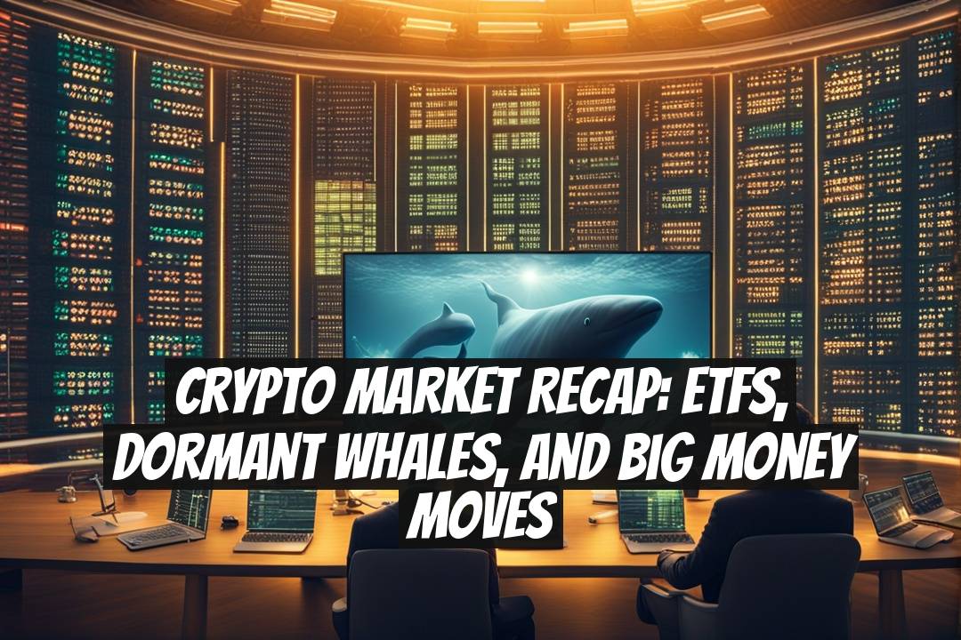 Crypto Market Recap: ETFs, Dormant Whales, and Big Money Moves