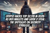 Crypto hacks top $2.17B in 2025 as DeFi wallets and Layer 2 steal the spotlight on security struggles