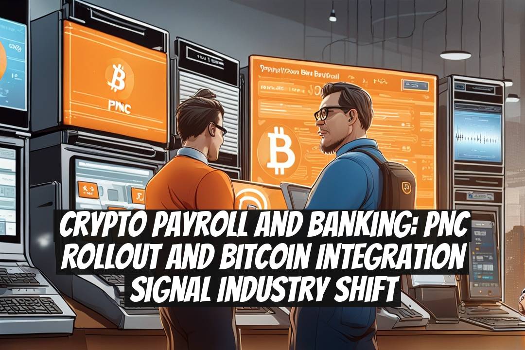Crypto Payroll and Banking: PNC Rollout and Bitcoin Integration Signal Industry Shift