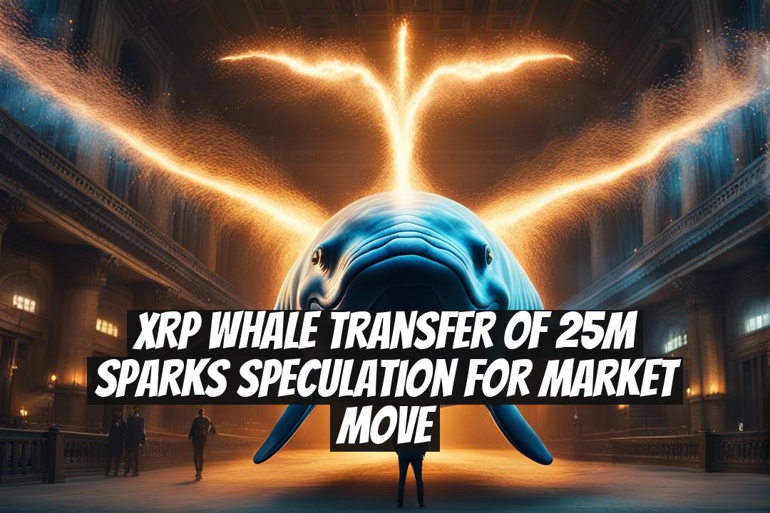 XRP Whale Transfer of 25M Sparks Speculation for Market Move