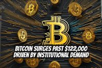 Bitcoin Surges Past $122,000 Driven by Institutional Demand