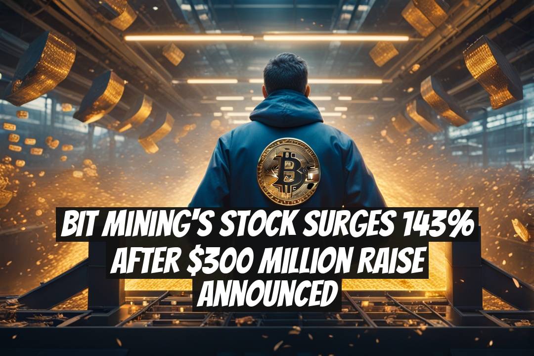 BIT Mining's Stock Surges 143% After $300 Million Raise Announced