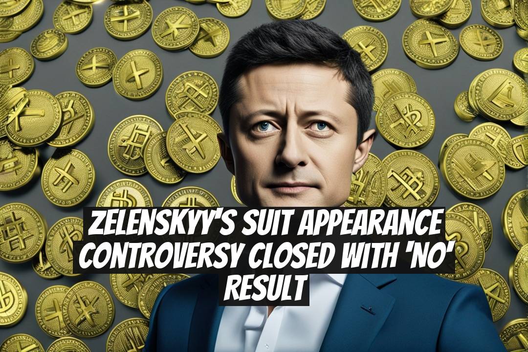Zelenskyy's Suit Appearance Controversy Closed with 'No' Result
