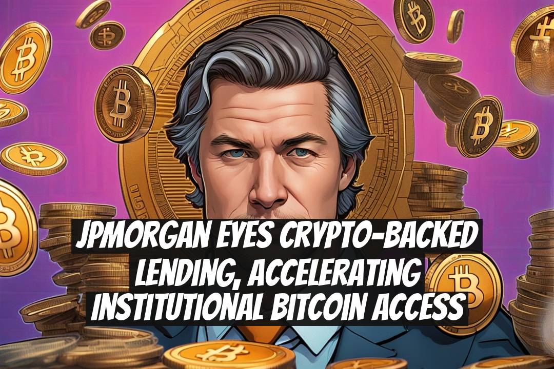 JPMorgan Eyes Crypto-Backed Lending, Accelerating Institutional Bitcoin Access