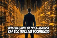 Bitcoin Gains of 99% Against S&P 500 Index Are Documented