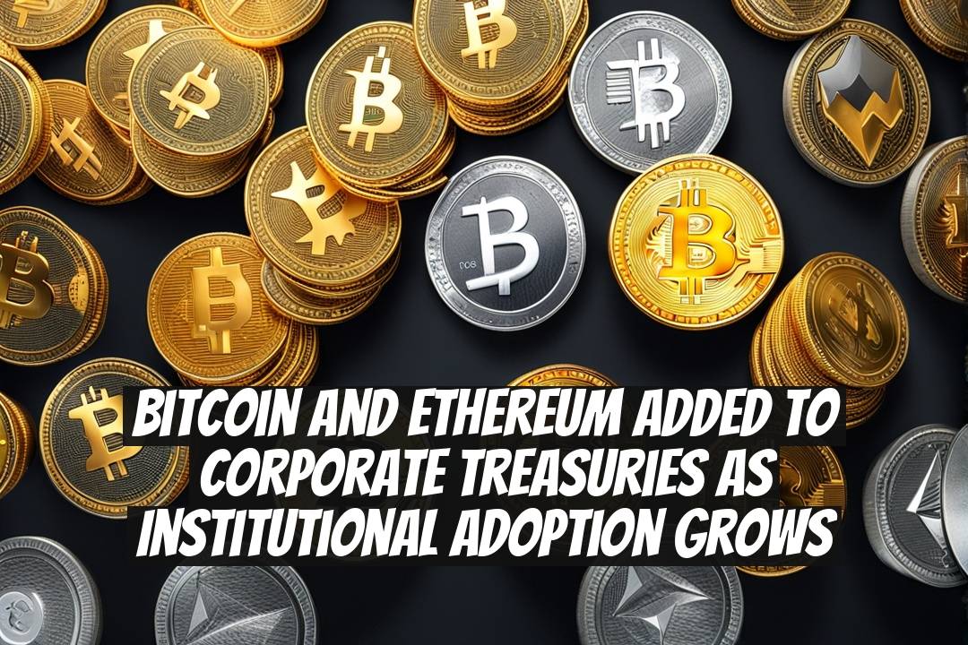 Bitcoin and Ethereum Added to Corporate Treasuries as Institutional Adoption Grows