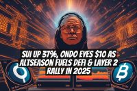 SUI Up 37%, ONDO Eyes $10 as Altseason Fuels DeFi & Layer 2 Rally in 2025
