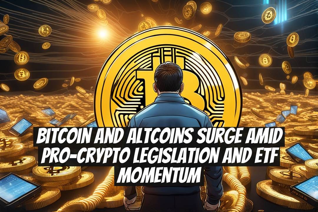 Bitcoin and Altcoins Surge Amid Pro-Crypto Legislation and ETF Momentum