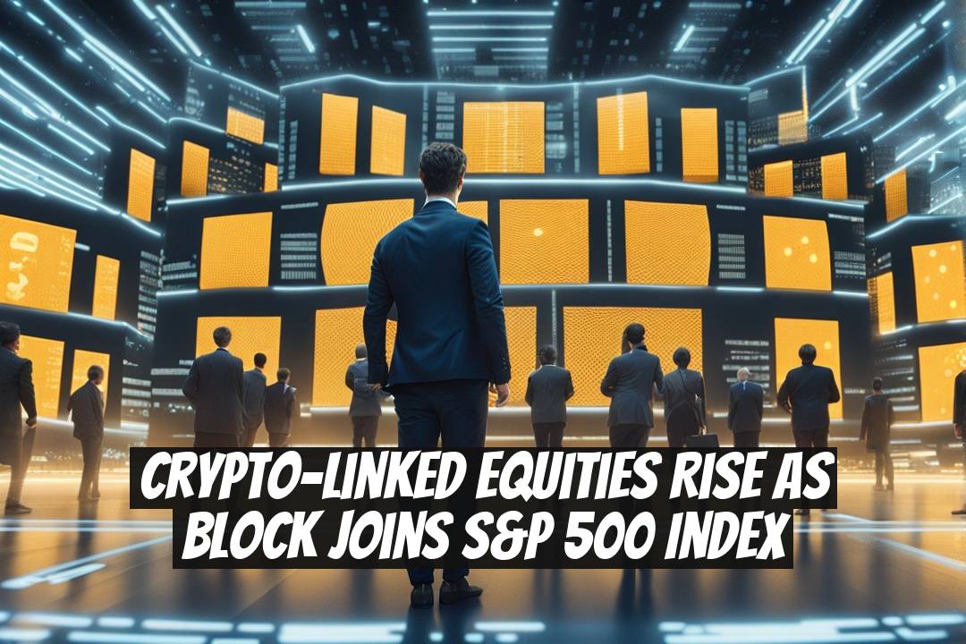 Crypto-Linked Equities Rise as Block Joins S&P 500 Index