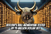 Bitcoin's Bull Momentum Tested by 19 Million Dollar Bet