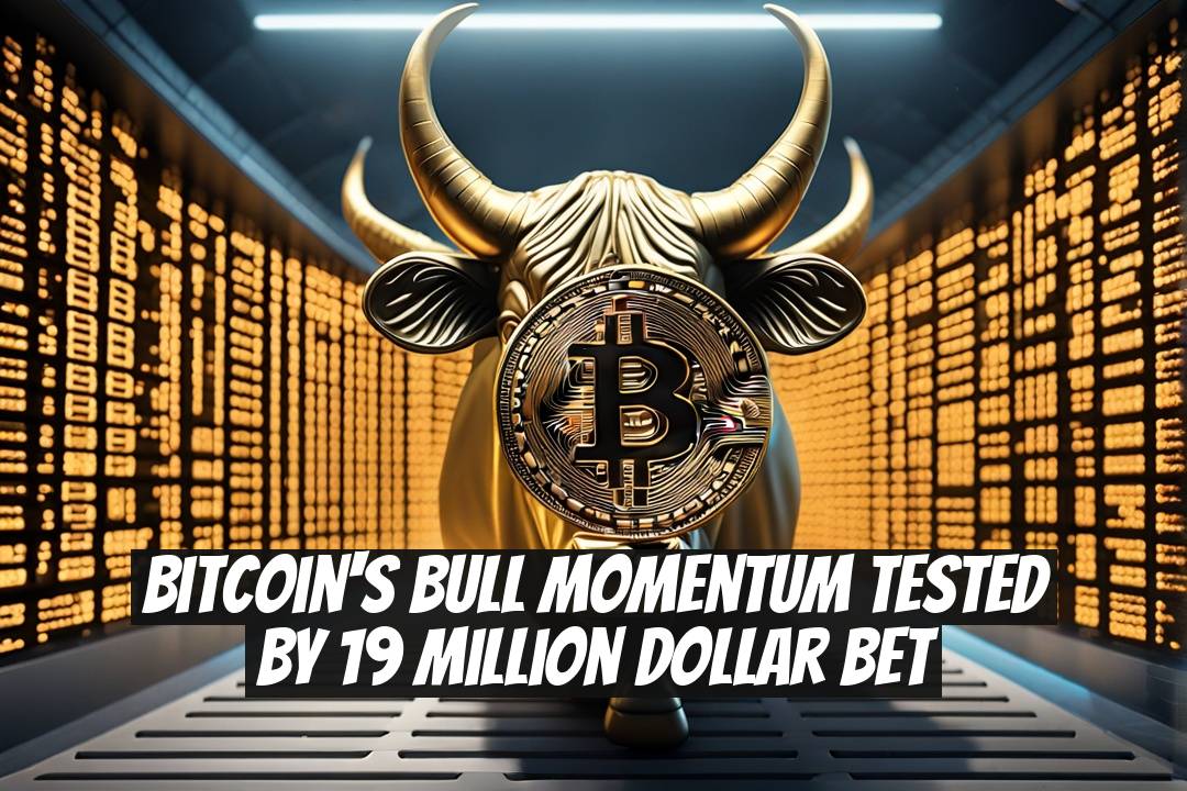 Bitcoin's Bull Momentum Tested by 19 Million Dollar Bet