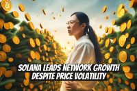 Solana Leads Network Growth Despite Price Volatility