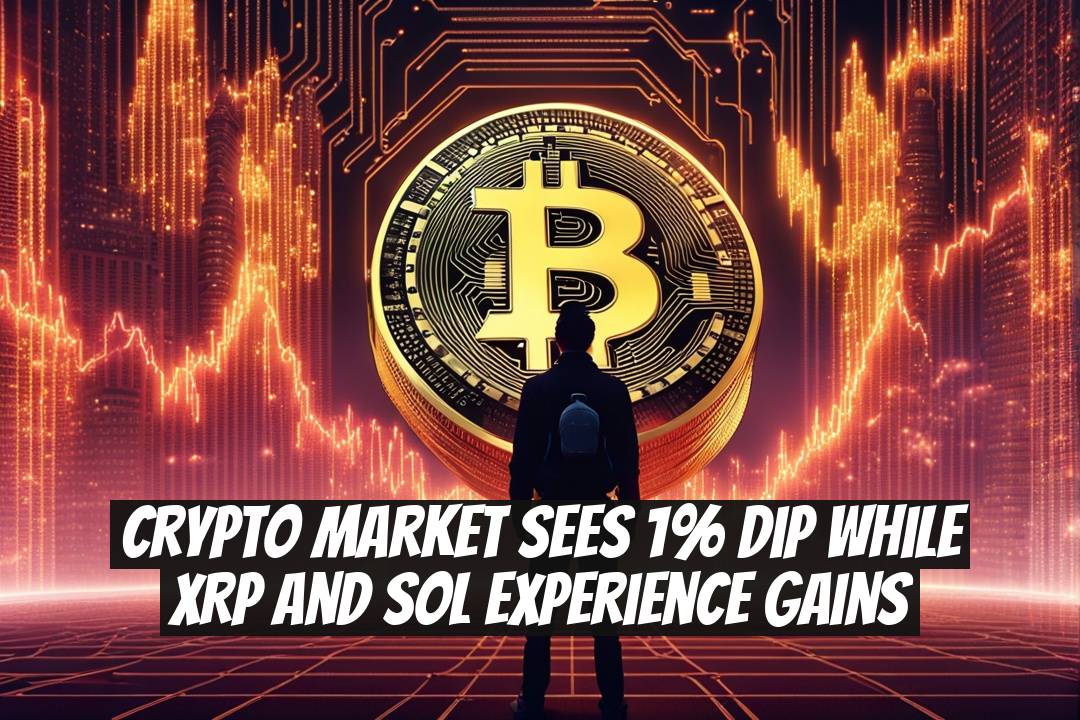 Crypto Market Sees 1% Dip While XRP and SOL Experience Gains