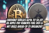 Cardano Surges 60% to $0.87 as Apple Pay Rumors Fuel DeFi & NFT Buzz Ahead of $1 Breakout