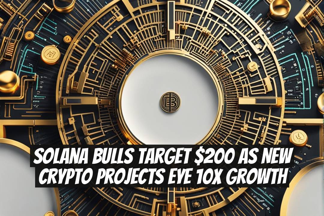Solana Bulls Target $200 as New Crypto Projects Eye 10x Growth