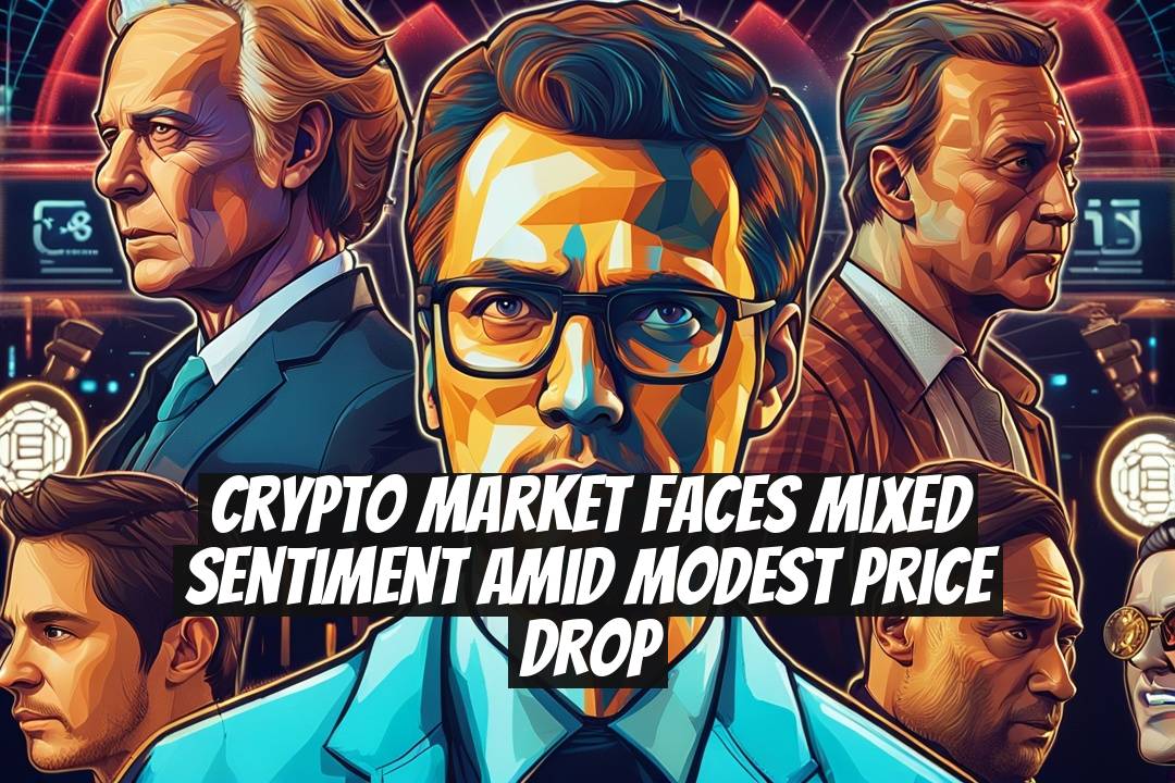 Crypto Market Faces Mixed Sentiment Amid Modest Price Drop