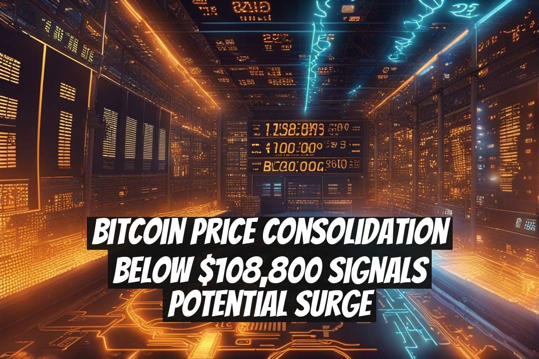 Bitcoin Price Consolidation Below $108,800 Signals Potential Surge