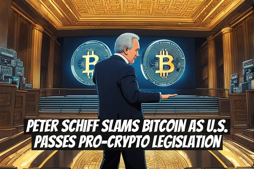 Peter Schiff Slams Bitcoin as U.S. Passes Pro-Crypto Legislation