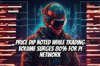 Price Dip Noted While Trading Volume Surges 80% for Pi Network