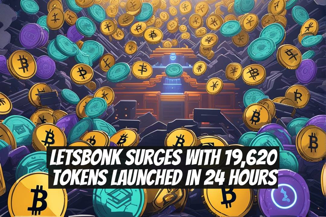LetsBonk Surges with 19,620 Tokens Launched in 24 Hours