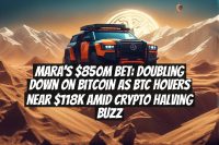 MARA’s $850M Bet: Doubling Down on Bitcoin as BTC Hovers Near $118K Amid Crypto Halving Buzz