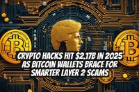 Crypto hacks hit $2.17B in 2025 as Bitcoin wallets brace for smarter Layer 2 scams